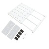 Tension Shelf Adjustable Space Saving Expandable Closet Organizer Dividers for