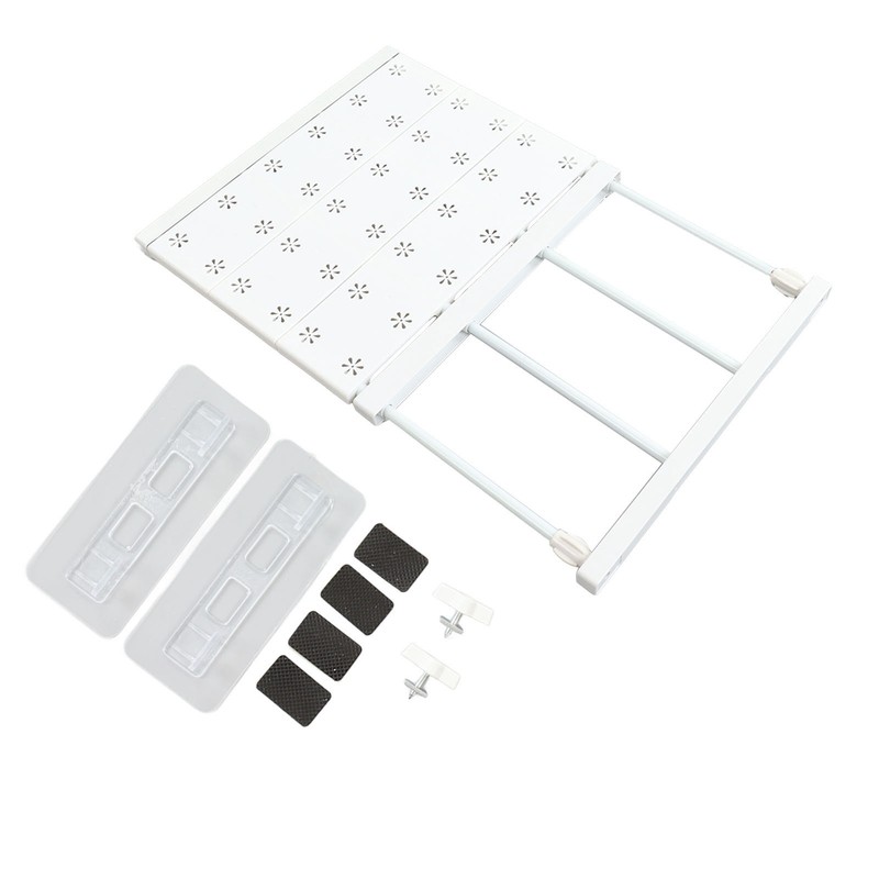 Tension Shelf Adjustable Space Saving Expandable Closet Organizer Dividers for