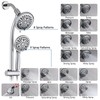 UCLIMAA Rainfall Shower Head with Handheld Shower Spray, with 26"