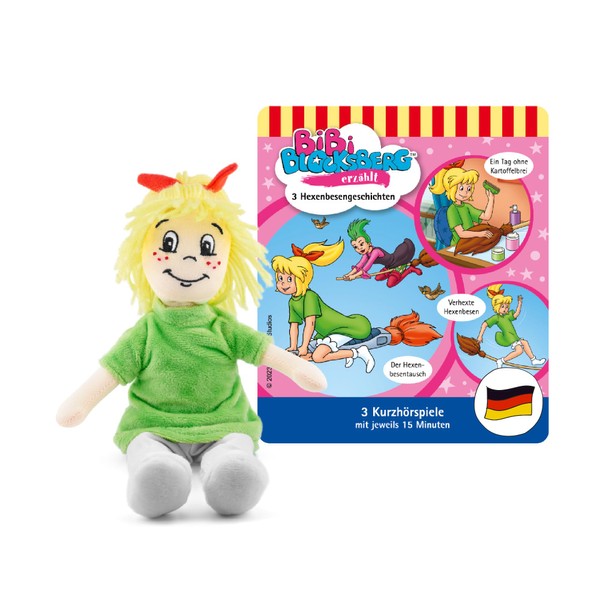 tonies Hearing Figures Plush for Toniebox, Bibi Blocksberg Tells -