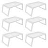 6 Pack Bed Tray Table Breakfast Trays Serving Tray, Bed