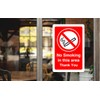 Safety First Display LTD No smoking in this area thank