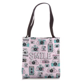 Cute Vintage Photography Film Camera Art for Photographers Tote Bag