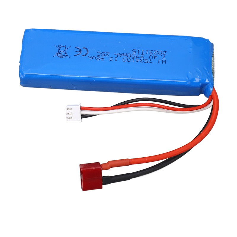 7.4V 2700mAh Battery Li Po Overcharge Short Circuit Protection Light