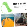 Sosoport 1roll Outdoor Windproof Tent Ropes Reflective Camping Cords Tent