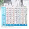 Guitar Chord Poster 56 Colour Coded Coated Paper Educational Reference