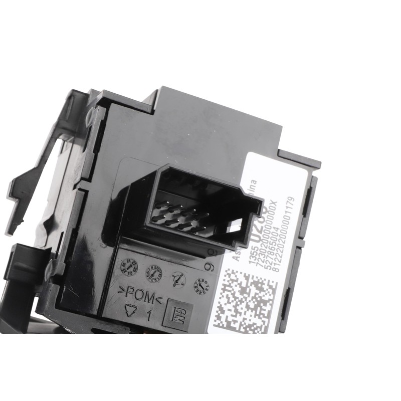 GM Turn Signal Switch, 2-Position, Hinge Lever, Black, Push Button,