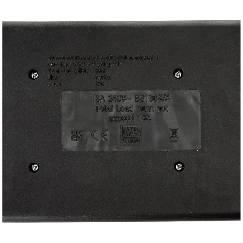 pro elec 14010 5 m 8 Gang Extension Lead -