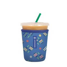 Sok It JavaSok Iced Coffee & Cold Soda Insulated Neoprene Cup Sleeve (Pickleball, Small: 16-20oz)