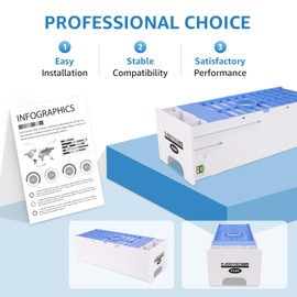 T6997 Ink Maintenance Box for Eps SC T3400 T3470 T3475 T5400 T5470 T5485 P7570 P6000 P6080 P7000 P7080 P8000 P8080 P9080 P9000 P9500 Printers T699700 C13T699700 Maintenance Tank (1 Pack, SC9MB)