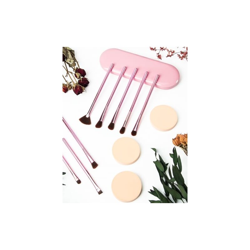 Juego de 8 brochas de maquillaje premium para sombra de