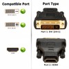 DTECH DVI to HDMI Adapter DVI Male to HDMI Female