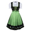 SCARLET DARKNESS Women's Dirndl Dress Oktoberfest Costume Dress Festive Dirndl