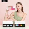 CANNI- SET DE ESMALTES DE UÑAS EN GEL ROSADO DE