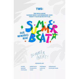 TWS SUMMER BEAT! 2nd Mini Album (NOW Ver.+ Gift) K-POP SEALED