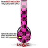 WraptorSkinz Skin Decal Wrap Compatible with Beats Solo HD Pink