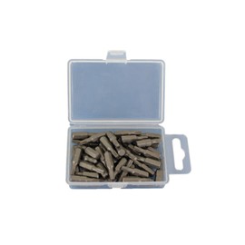 TEMO 50 pc T20 Torx 6 Point Impact Ready 1 Inch Long Screwdriver Insert Bits Hex Shank with Quick Release Slot