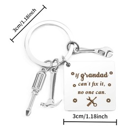 Grandad Birthday Gifts, Keyring Gifts for Grandad, Grandad Gifts, Grandpa Gift, Fathers Day Grandad Gifts, Birthday Gifts for Grandad, Grampy Gifts, Grandad Presents for Birthday Fathers Day Christmas