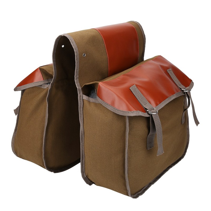 Bike Rear Rack Storage Bag Large Capacity Saddle Tail Pouches
