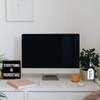 Black Decor for Home Office Desk, Wood Box Sign, Everything