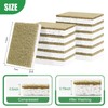 12 Pack Kitchen Sponge, Dish Sponges Kitchen, Natural Kitchen Sponges,