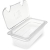 Carlisle FoodService Products Plastic Food Pan 1/3 Size 4 Inches