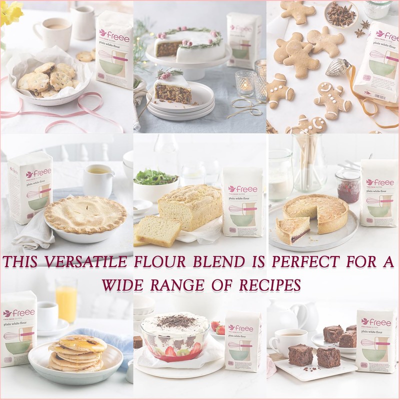 freee Plain White Flour | Gluten-Free All-Purpose Flour | for