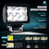 Nilight - 2 luces LED de 3.3 pulgadas, 6 LED,