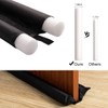 Febos Door Noise Blocker - 36 inches Grey Door Draft