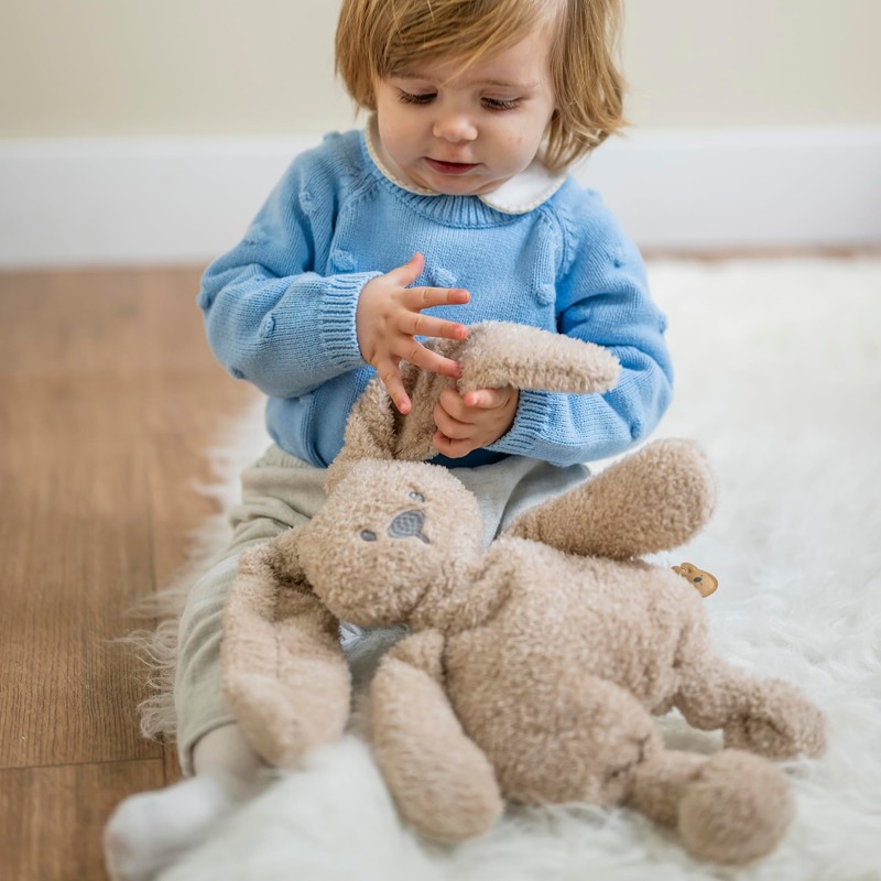 Nattou Lapidou Cuddly Toy Rabbit Beige
