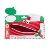 ZIPIT Christmas Monster Pencil Case for Kids, Holiday Themed Gift