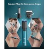 kensen Men's Intimate Shaver, Men's Intimate Area, 2-in-1 Body Shaver,