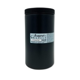 Jacquard Fabric Paint for Clothes - 32 Oz Textile Color - Neutral Grey - Leaves Fabric Soft - Permanent and Colorfast - Professional Quality Paints Made in USA - Holds up Exceptionally Well to Washing