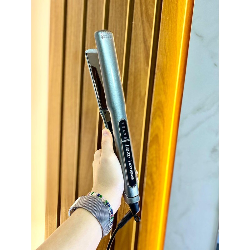 Professional Flat Iron Hair Straightener-Dual Voltage Volumizing Nano Technology-Titanium Hair