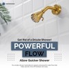 Angle Simple High Flow Shower Head, Brass Shower Sprayer for