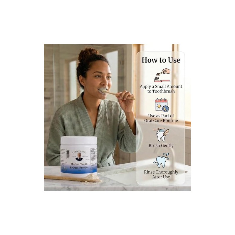 Christopher's Original Formulas Herbal Tooth and Gum Powder