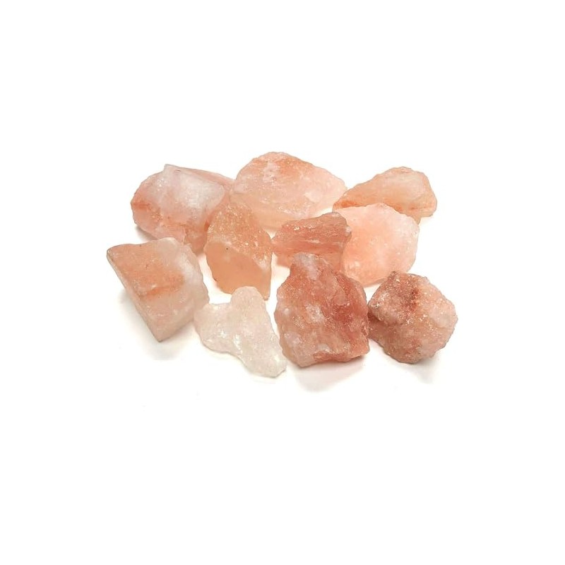 Natural Himalayan Pink Rock Salt Crystals 200g, Medium to Small