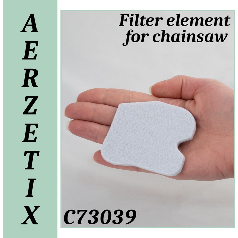 AERZETIX - C73039 - Air Filter for Chainsaw - Compatible