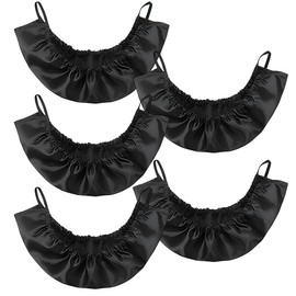 GXGM Pack of 5 Beard Protection, Hair Covers, Beard Net Beard Protection Beard Mask with Elastic Band, Reusable for Eating, Sleeping, Hygienic