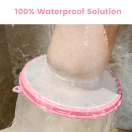 CIVJET Waterproof Cast Covers for Shower Leg, Adult Cover Swimming Showering Protector Boots for Foot and Ankle after Surgery, Cast Bag Monitor Recovery Supplies, Bath & Wound & Bandage Protection