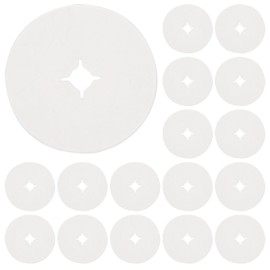 GLEAVI Peg Hook Stoppers 100pcs Anti-Slip Hook Blockers Anti-Slip Sheets Display Hook Accessories 1-inch Stock Control Clips Hook Product Stoppers Non-Slip Plastic Film Peg Hook Stopper