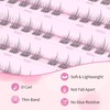 Lash Clusters DIY Eyelash Extensions 120 PCS Individual Cluster Lashes