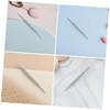 BIUDECO 4pcs Stainless Steel Cuticle Pusher Nail Cleanup Tool with