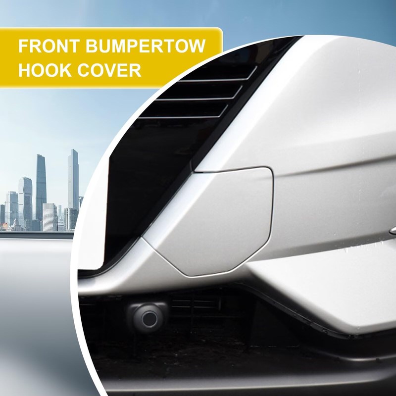 Goholy Car Front Bumper Tow Hook Cover Compatible with Nissan