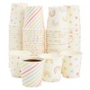 Sparkle and Bash 100 Pack Disposable Mini Paper Cups for
