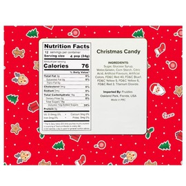 Fruidles Christmas Candy Canes Mini's Suckers Wrapped, Peppermint Flavor, Individually Wrapped (96-Pack, Blue)