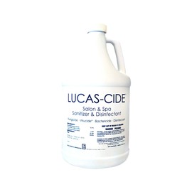 LUCAS-CIDE Salon and Spa Disinfectant Multipurpose Surface Sanitizer, Hospital Grade, EPA Disinfectant Cleaning Supplies Solution 128 Fl Oz - Blue