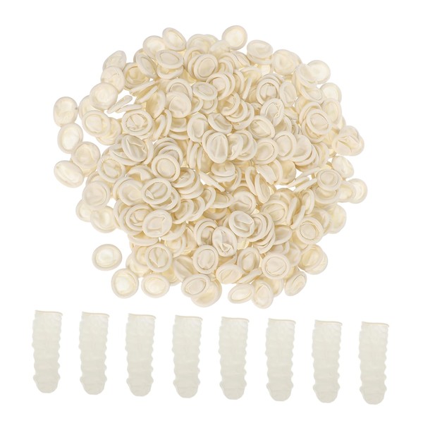 FELTECHELECTR 500pcs Disposable Latex Finger Protectors Thickened Static Fingertip Covers