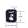 Maiwa 6 Pack Waterproof Cotton Baby Bibs for Girls for