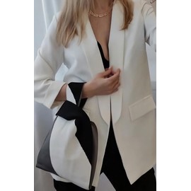 Anopo Mini Wrist Knotted Bag for Women Cute Knitted Purse Aesthetic Tote Bag Knot-Pouch Wristlet Black Tri-Color